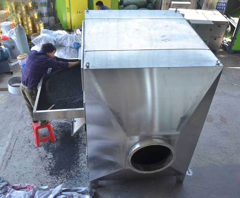 抽屉式不锈钢活性炭吸附箱